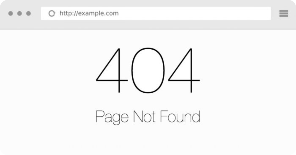 Broken Links and 404 Errors